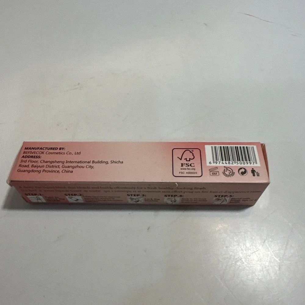 Befivecok Dewy Beauty Liquid Blush‎ 103 Ebullient (Cool Pink) .34oz Sealed